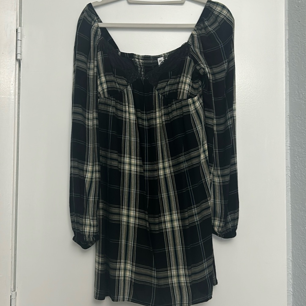 Flannel dress